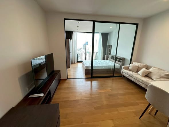 living room and bedroom and room interior of Noble Revo Silom