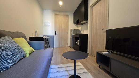 living room and bedroom of Nue District R9