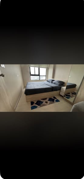 bedroom of NUE Noble Srinakarin Lasalle นิว โนเบิล ศรีนครินทร์ – ลาซาล