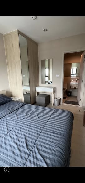 bedroom of NUE Noble Srinakarin Lasalle นิว โนเบิล ศรีนครินทร์ – ลาซาล