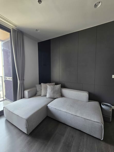 bedroom and living room of Oka Haus