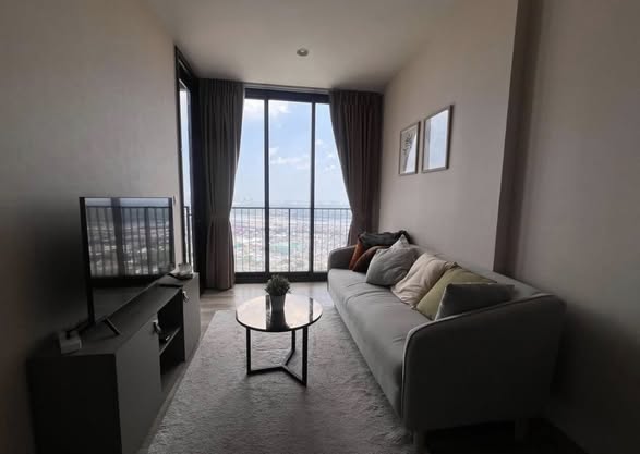 bedroom and living room of Oka Haus