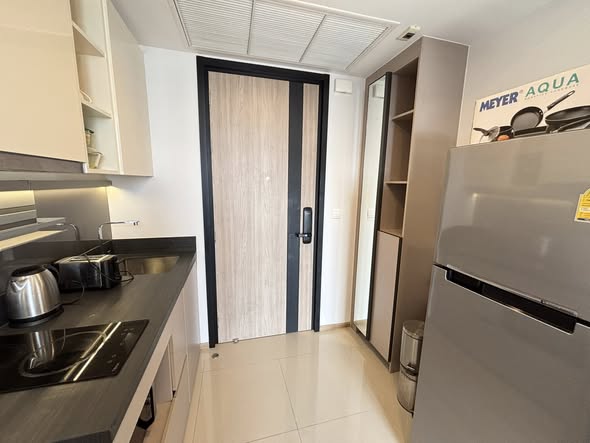 room interior and kitchen of Oka Haus