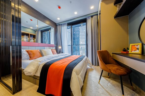 bedroom of One9Five Asoke – Rama 9