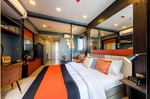 bedroom of One9Five Asoke – Rama 9