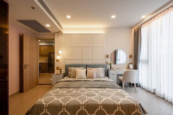 bedroom of One9Five Asoke – Rama 9