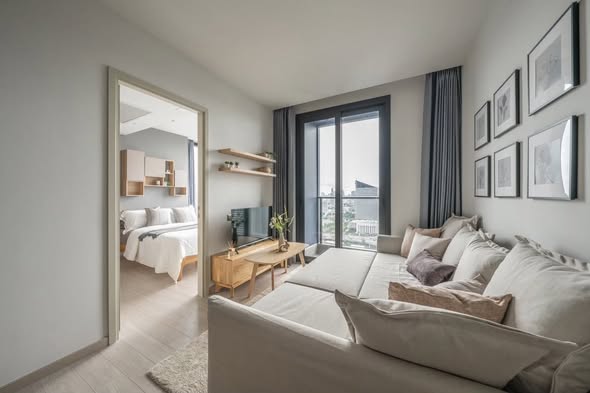 bedroom of One9Five Asoke – Rama 9