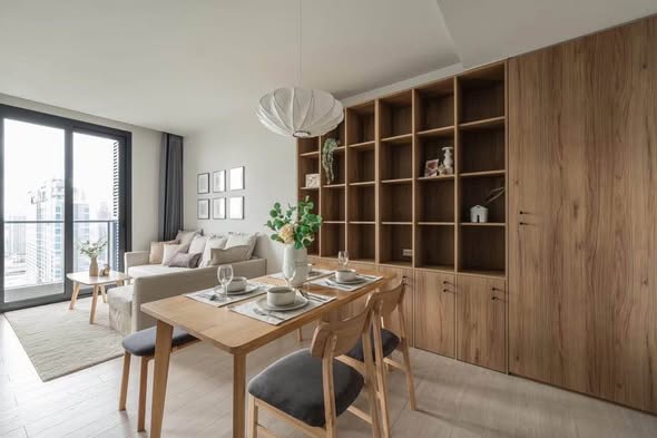 living room and room interior of One9Five Asoke – Rama 9