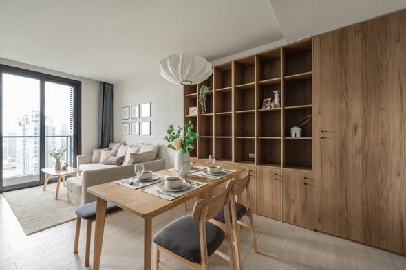 living room and room interior of One9Five Asoke – Rama 9