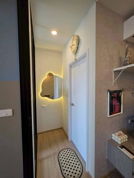 bedroom and bathroom of Origin Plug & Play Nonthaburi Station
