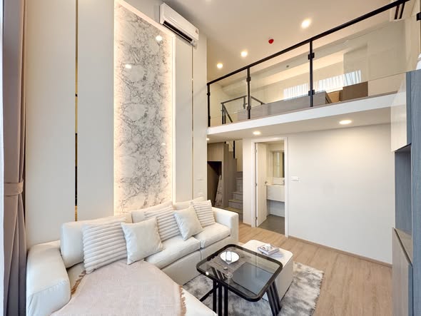 living room and room interior of Origin Plug & Play Nonthaburi Station