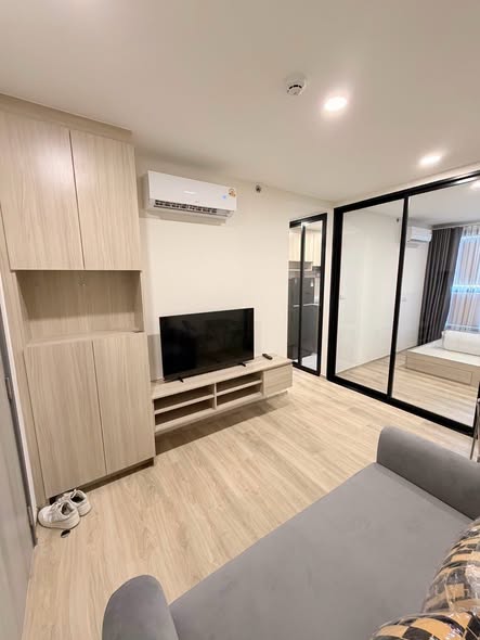 living room and bedroom and room interior of Origin Plug & Play Srinakarin