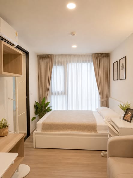 bedroom of Origin Plug&Play Ramkhamhaeng Triple Station
