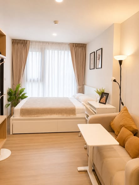 bedroom of Origin Plug&Play Ramkhamhaeng Triple Station