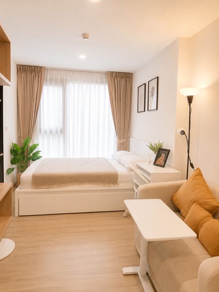 bedroom of Origin Plug&Play Ramkhamhaeng Triple Station