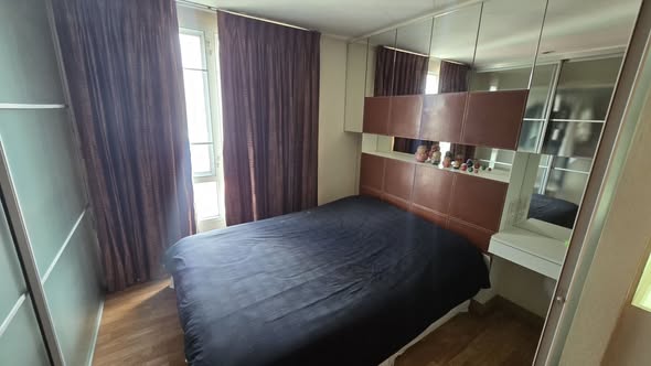 bedroom of Pandaoplace Condominium Sukhumvit 50