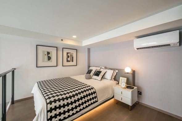 bedroom of Park Origin Chula-Sam Yan