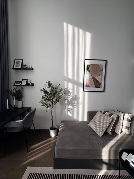 living room of Park Origin Chula-Sam Yan