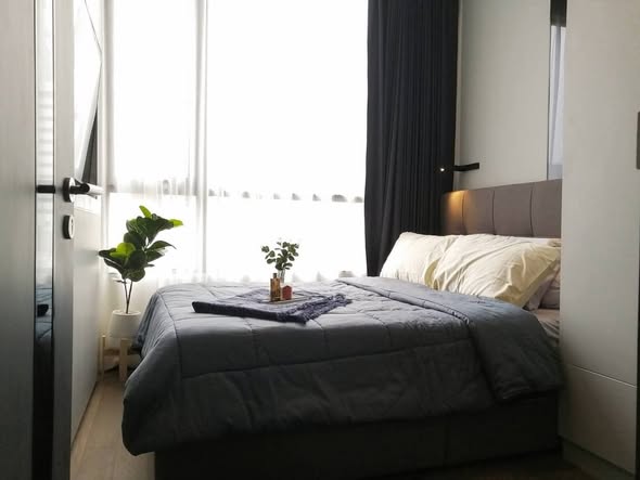 bedroom of Park​ Origin​ Phaya Thai