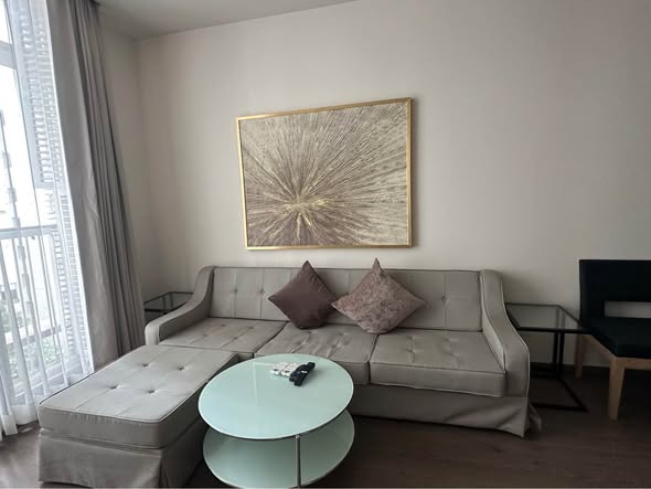 bedroom and living room of Park Origin Phrom Phong