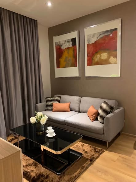 living room of Park Origin Phrom Phong
