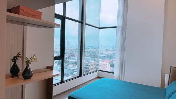 bedroom of Park Origin Ratchathewi