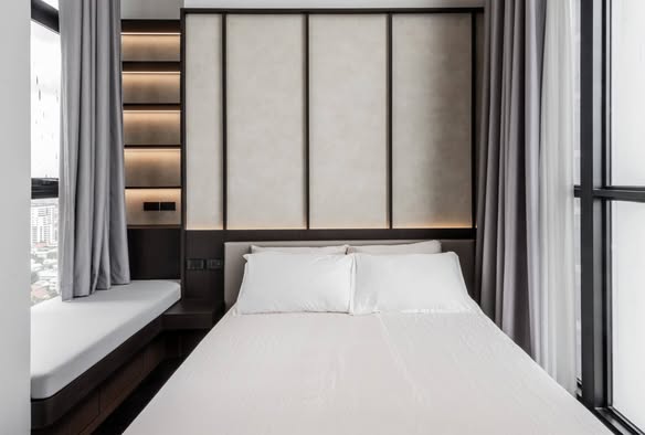 bedroom of Park​ Origin​ Thonglor