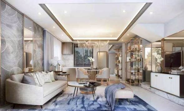 living room and bedroom of Pleno Westgate