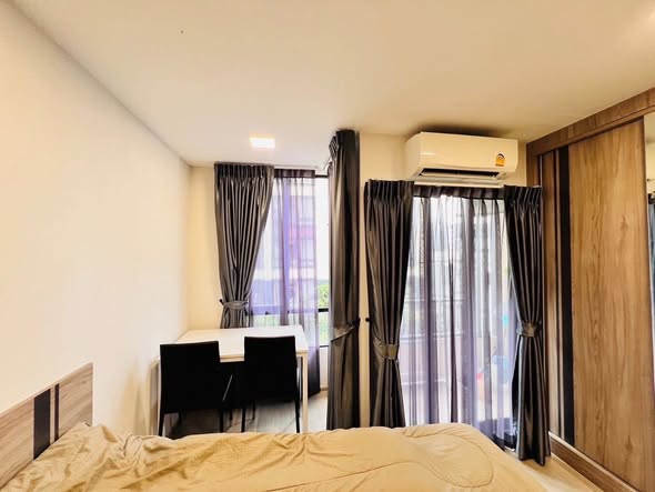 bedroom of พลัมคอนโด สะพานใหม่ สเตชั่น PLUM CONDO SAPHANMAI STATION