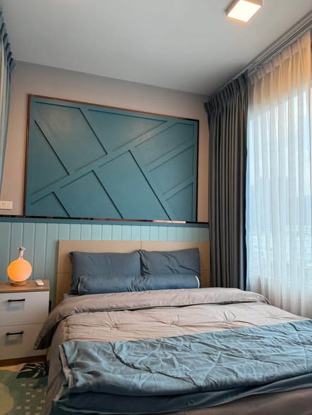 bedroom and room interior of Plum Condo Sukhumvit 62