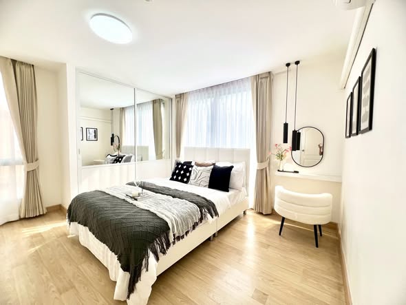 bedroom of Prima Srinagarindra Condo