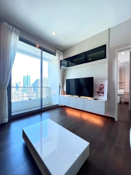 living room and room interior of Q Asoke