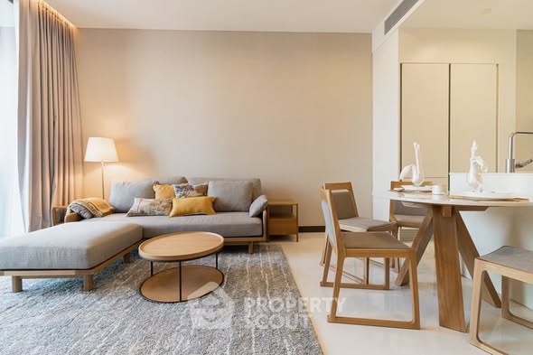 bedroom and living room of Q1 Sukhumvit Condo by Q House