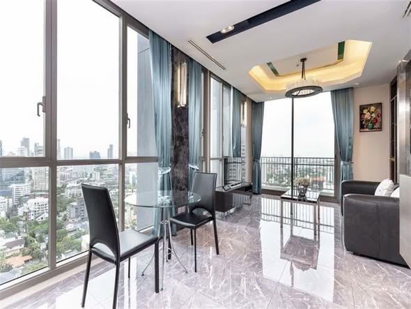 living room of Quattro by Sansiri