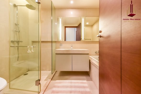 room interior and bathroom of Quattro by Sansiri