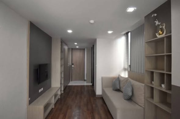 living room of Qube Suites Sukhumvit 46