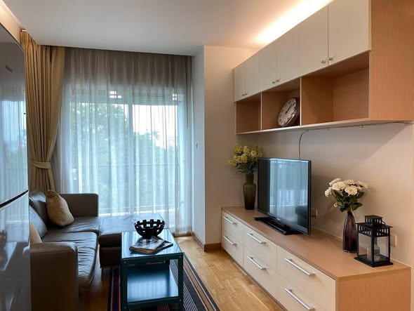 bedroom and living room and room interior of Residence 52 Condominium