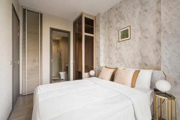 bedroom of Rhythm Charoenkrung Pavillion