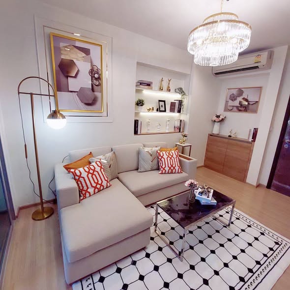 living room of RHYTHM Phahon-Ari