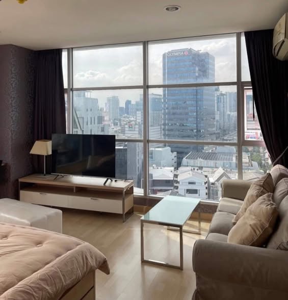 bedroom and living room of RHYTHM Ratchada