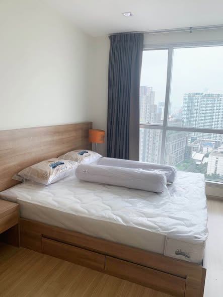 bedroom of RHYTHM Ratchada-Huaykwang