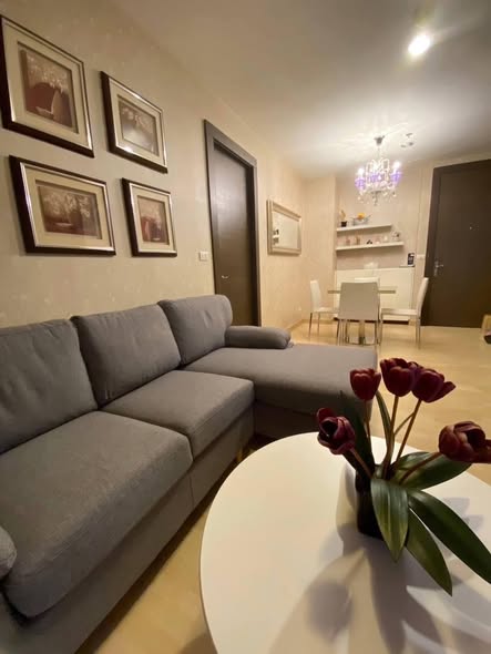 living room and bedroom of RHYTHM Ratchada