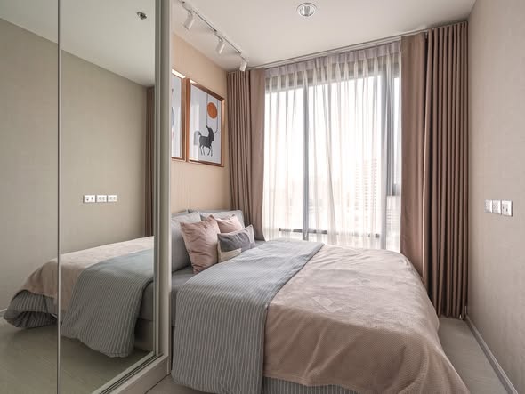 bedroom of Rhythm Sukhumvit 42