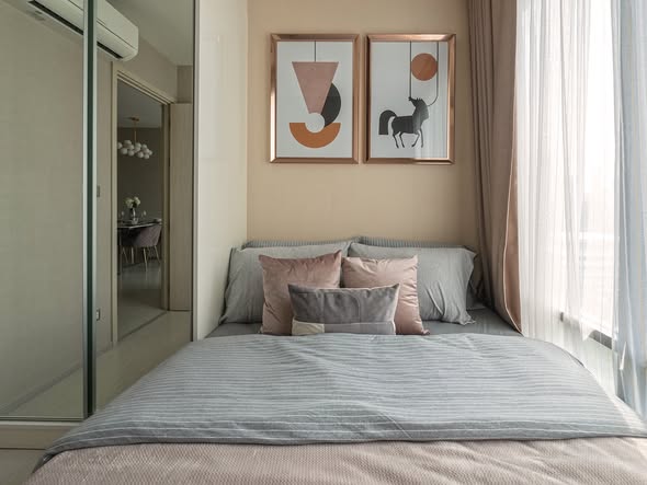 bedroom of Rhythm Sukhumvit 42