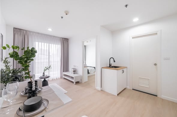 living room of Rich Park @ BangSon Station Condominium