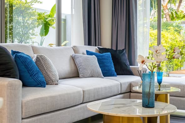 living room of Seastone Private Pool Villas