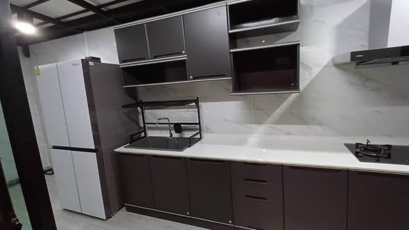 kitchen of SENA VILLAGE Ramindra KM.9