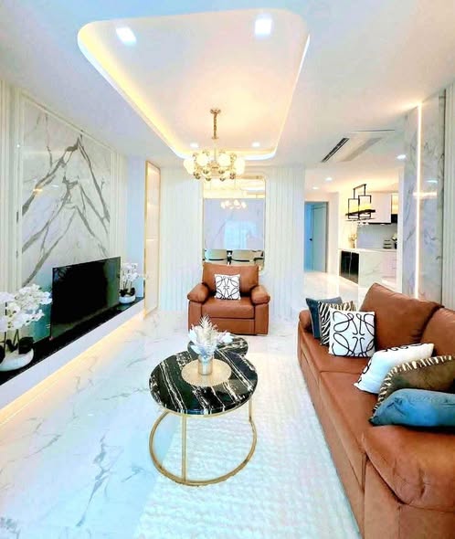 living room of Serenity Jomtien Pool Villas