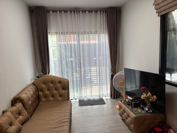 bedroom and living room of Siri Place Bangna-Theparak