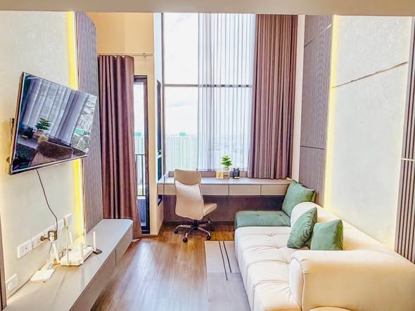 living room and bedroom of So Origin Kaset Interchange